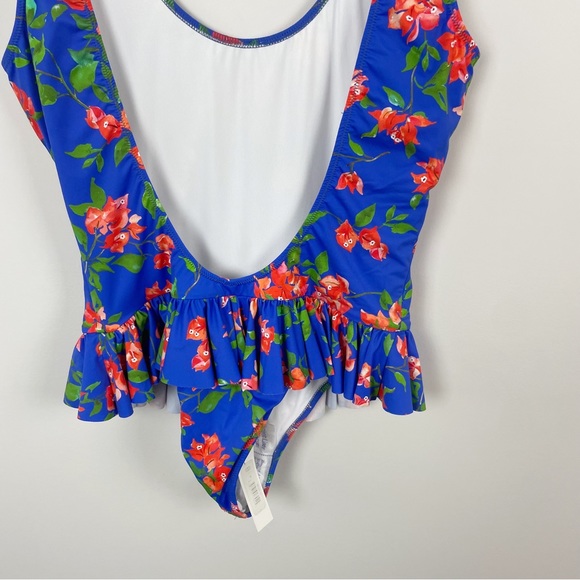 Caroline Constas x Mer Tinos Floral One Piece Swimsuit Size Medium - Picture 10 of 12
